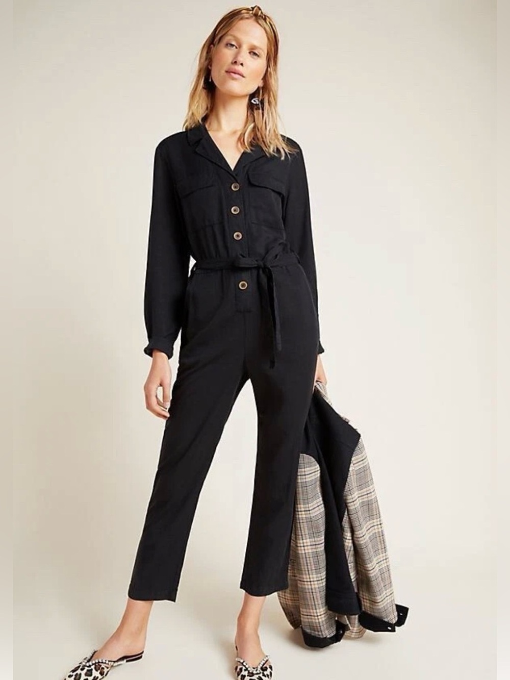 Anthropologie Sanctuary Utility
Jumpsuit Black Size small